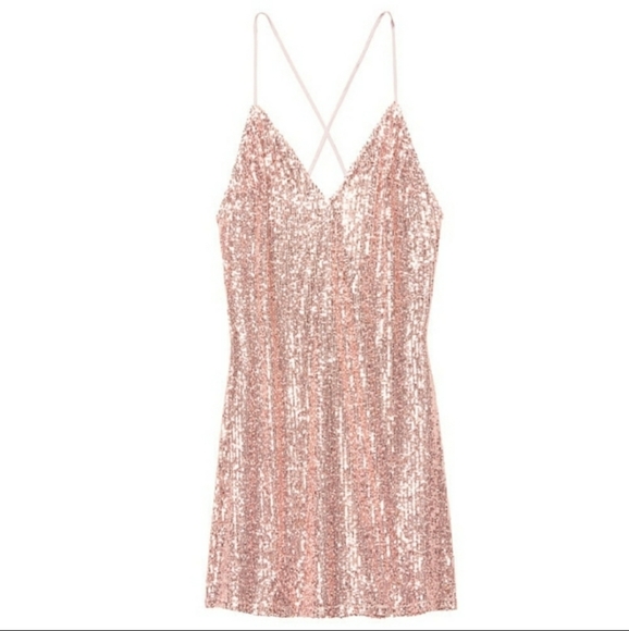 VICTORIA'S SECRET SEQUINS SLIP SIZE M - Picture 2 of 6